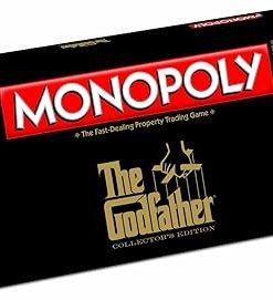 Monopoly The Godfather Edition Classic Board Game for Family Fun