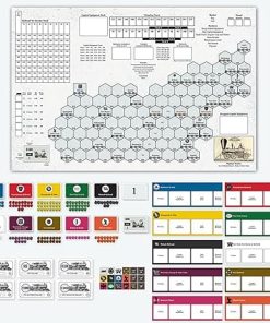 Baltimore & Ohio Train Strategy Board Game for 3-5 Players Ages 14+ 2