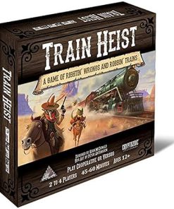 Cryptozoic Entertainment Train Heist Game Fun for Family and Friends