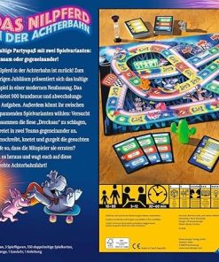Ravensburger Nilpferd in der Achterbahn Family Board Game for 3-12 Players 2