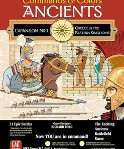 GMT Games Commands Colors Greece vs Eastern Kingdoms Board Game