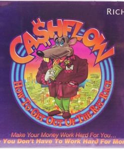 Cashflow 101 and Cashflow 202 Board Game Set for Financial Education 2