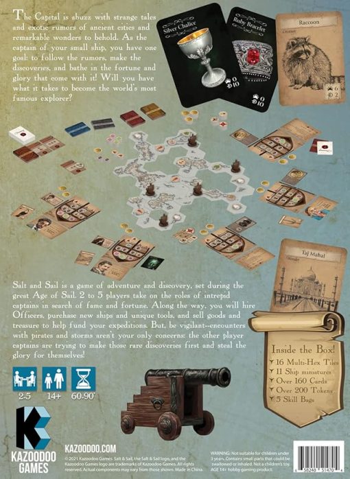Salt and Sail A Board Game for Adventure and Discovery - Image 2