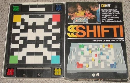 Shifti Board Game for 2-4 Players Ages 8 and Up Strategy Game