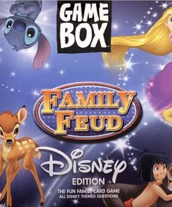 Cardinal Disney Family Feud Game Box for Family Fun and Entertainment