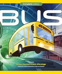 Bus Complete Edition Public Transportation Board Game for 3-5 Players