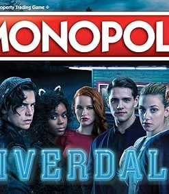 Monopoly Riverdale Board Game Official Merchandise for Show Fans