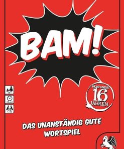 Pegasus Games 18300G Bam The Incredibly Fun Word Game