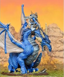 Basilean High Paladin on Dragon from Mantic Games Kings of War 2