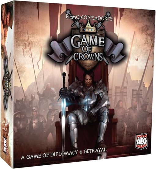 AEG Game of Crowns Strategy Board Game for Family Fun