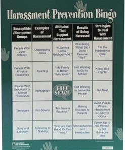 Wellness Reproductions Harassment Prevention Bingo Game Resource
