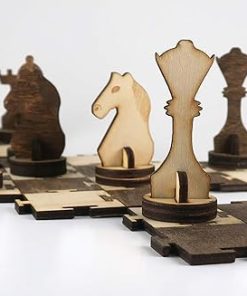 Chess Puzzle Board Game for Strategy and Fun