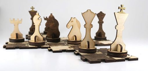 Chess Puzzle Board Game for Strategy and Fun