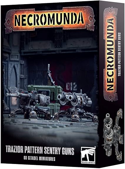 Warhammer Necromunda Trazior Pattern Sentry Guns by Games Workshop Warhammer Necromunda Trazior Pattern Sentry Guns by Games Workshop