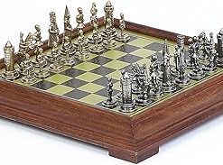 Bello Games Camila Chessmen and Salvatori Chess Board Collections Italy 2