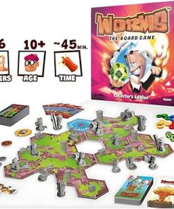 mantic Games: Worms The Board Game Collector’s Edition – Mayhem Pledge English 2