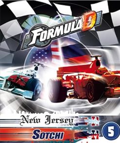 Formula D Board Game New Jersey Sotchi Expansion Thrilling Racing Fun 2