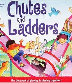 Chutes and Ladders Game 1999 Edition Fun For Kids and Families
