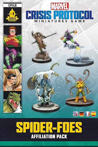 Spider-Foes Affiliation Pack for Marvel Crisis Protocol – Sinister Villains 2 Spider-Foes Affiliation Pack for Marvel Crisis Protocol - Sinister Villains - Image 2