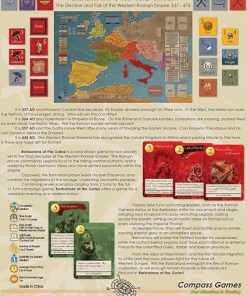 Barbarians at The Gates Board Game: Decline of Western Roman Empire 2