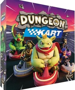 Dungeon Kart Fast-Paced Racing Adventure for 2 to 8 Players Ages 10+