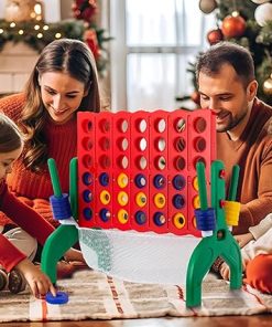 4 in a Row Strategy Board Game for Kids Indoor Outdoor Family Fun 2