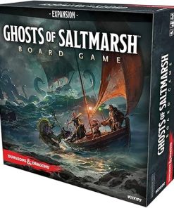 Dungeons and Dragons Ghosts of Saltmarsh Adventure Board Game Standard Edition