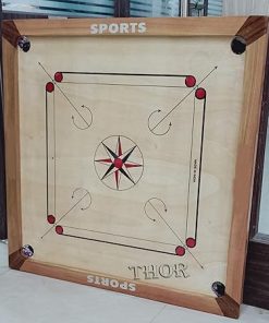 32 Inch Carrom Board Wooden Coins Striker Powder Home Decor Gift 2