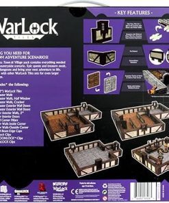 WizKids Warlock Tiles Base Set Town and Village for Tabletop Games 2