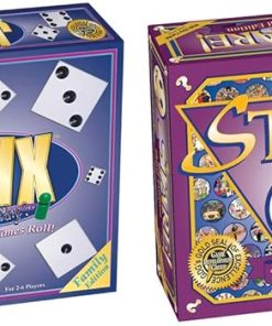 Perfect Family Board Game Bundle for Game Night Jinx and Stare