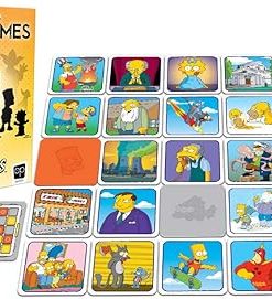Codenames The Simpsons Edition Family Board Game with Official Artwork 2