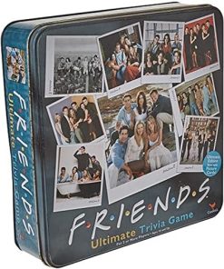 FRIENDS Ultimate Trivia Game in a Tin for Fans and Families