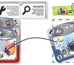 CMON Gizmos Board Game 2nd Edition Science Strategy Game for Ages 14+ 2