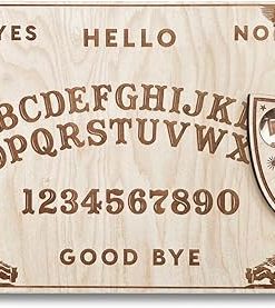 Handmade Wooden Talking Spirit Board with Planchette – Premium Quality
