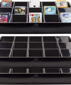 Toy Vault 3-Pack Trading Card Sorting and Dealer Trays for CCG Games