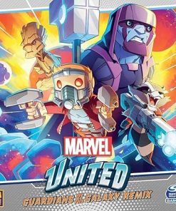 CMON Marvel United Guardians of the Galaxy Remix Kickstarter Exclusive Game