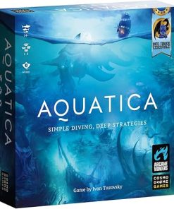 Aquatica Board Game Strategy for Teens and Adults Family Game Night