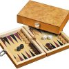 Backgammon Paros Medium Light Brown Game for 2 Players Ages 6 Plus 4