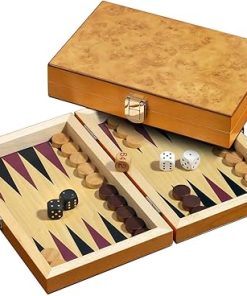Backgammon Set 1170 Corinth Mini Multi Colour Design