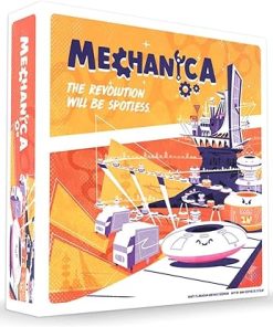 Mechanica by Resonym Board Game Engine Building Fun for Ages 10+