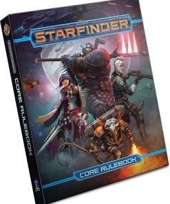 Starfinder Core Rulebook Alien Archive GM Screen and Starfighter Button Bundle 2