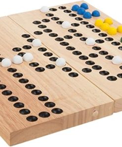 Wooden Barricade Dice Strategy Game for 2 to 4 Players Ages 6 Plus