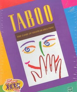 Hasbro ‘Taboo’ the Game of Unspeakable Fun (1999)