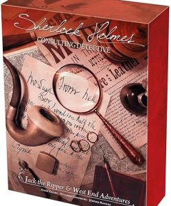 Sherlock Holmes Consulting Detective Jack the Ripper Board Game