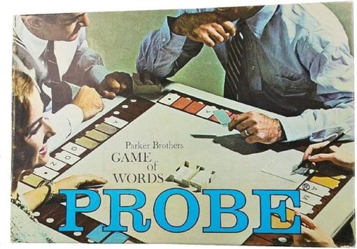 Complete Vintage 1964 Parker Brothers PROBE Game Of Words Set
