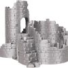 Castle Tower Ruin Tabletop Terrain for Fantasy Wargames and RPGs