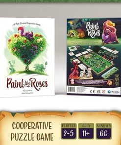 Play Paint the Roses Board Game | Cooperative Strategy for 2 to 5 Players 2