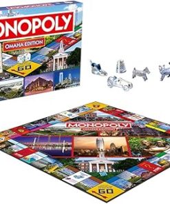 Omaha NE Monopoly Board Game for 2-6 Players Family Fun Night 2