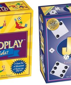Wordplay for Kids and Jinx Family Fun Board Game Bundle for Families