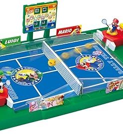 Super Mario Rally Tennis Tabletop Skill and Action Game